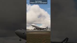 Emergency Landing Cathay Pacific Cargo B747 at Miami Intl Airport runway 27 shorts viralshorts [upl. by Alba733]