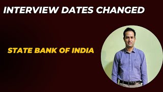 DEFERMENT OF INTERVIEW DATES SBI CREDIT ANALYSTINDIA EXIM BANKBANK OF BARODA MSME RMinterview [upl. by Careaga]