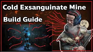 Cold Exsanguinate Miner Inquisitor League Starter Build Guide for Path of Exile 322 ToTA [upl. by Laws]