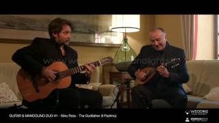 GUITAR amp MANDOLINO DUO 1  Nino Rota  The Godfather Il Padrino [upl. by Eevets]