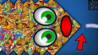 Wormszoneio Biggest Slither snake 1000000  score World Record Top 01 Epic Wormszone io gameplay [upl. by Aliahs126]