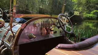 Chitty Chitty Bang Bang and Truly Scrumptious car return to Russells Water [upl. by Neehsar1]