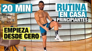 Cardio Para Principiantes 20 MIN Ejercicios Básicos En Casa [upl. by Ydner969]