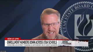 Statewide student enrollment decline poses budget challenges for Utah schools [upl. by Guthrie]