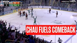 Florida Everblades Score 5 Straight In Game 3 Comeback vs Kansas City  ECHL Kelly Cup Highlights [upl. by Leahcam]