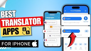 5 Best Translator Apps for iPhone 2024 ✅  Free Translation App for iPhone [upl. by Eltsryk471]