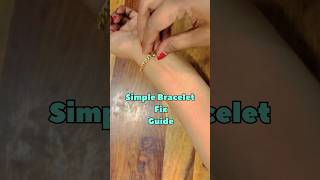 Simple Bracelet fix guide  Quick Bralette Hack  shorts quick fashion hack [upl. by Earb]