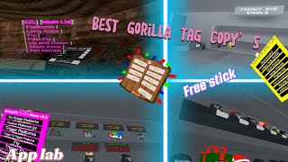 The Best Gorilla Tag Copies BARK MOD MENU DLL MOD MENU FREE STICK Oculus QUEST 3 [upl. by Enoek547]