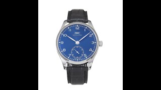 IWC Portugieser Automatic 40 4K Watch Review [upl. by Feinberg38]