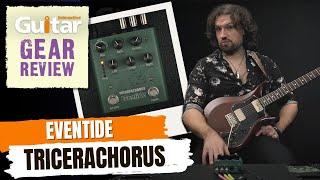 Eventide TriceraChorus Pedal  Guitar Interactive  Review [upl. by Sillihp]