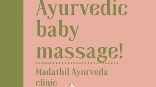 Ayurvedic Oils for baby massage DrCicil Abraham Madathil Ayurveda [upl. by Cioban635]