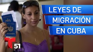 Cuba presenta nuevas leyes de extranjería y migración [upl. by Koloski]