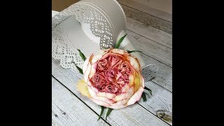 Englische Rose aus Foamiran [upl. by Alanna]