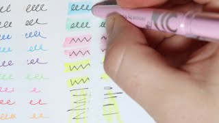 Pilot FriXion erasable pen and highlighter review [upl. by Menedez331]