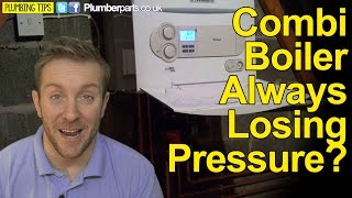 BOILER KEEPS LOSING PRESSURE  WHY AND HOW TO FIX  Plumbing tips [upl. by Morganne870]