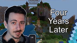 ASMR Visiting My Old Minecraft Worlds Years Later Whispered [upl. by Hoehne377]