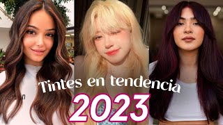 LAS TENDENCIAS DE COLOR 2023 🍷🔥 CABELLO [upl. by Coulson6]