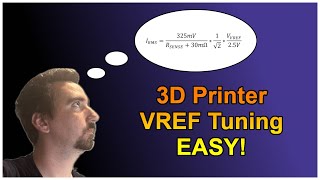 3D Printer Stepper Driver VREF Adjustment Made Simple [upl. by Bow]