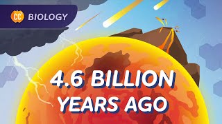 Evolutionary History The Timeline of Life Crash Course Biology 16 [upl. by Knuth]