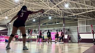 Segundo set Amistades vs Volleybrains [upl. by Fonzie]