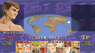 Super Street Fighter 2 Turbo update V2024 Feilong Longplay [upl. by Else]