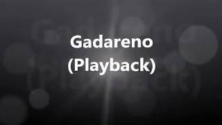 Gadareno  Playback [upl. by Chemosh]