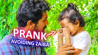 AVOIDING ZAIBA 😖 PRANK GONE EMOTIONAL [upl. by Atiuqrahs]