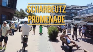 Scharbeutz Promenade im Sommer ☀️ HD Video Lübecker Bucht [upl. by Ydasahc]