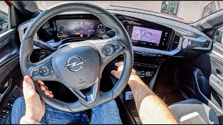 2022 Opel Mokka 12 130 HP 0100  POV Test Drive 1274 Joe Black [upl. by Fording]