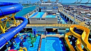 Norwegian Escape Cruise Ship Video Tour and Review [upl. by Alletniuq986]