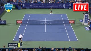 Alcaraz vs Djokovic Live Streaming  Cincinnati Open 2023  Novak Djokovic vs Carlos Alcaraz Live [upl. by Einnal]