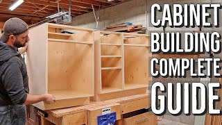 DIY Cabinets  The Complete Guide [upl. by Tehc]