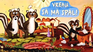 Vreau să mă spăl 🦨 Un scons căruia nui plăcea mirosurile urăte povesti educative pentru copii [upl. by Brenna]