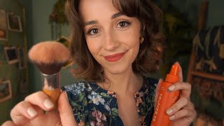 ASMR  Doing Your Makeup for Sleep gentle personal attention [upl. by Rahel]