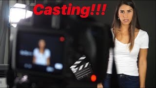 Haciendo un monólogo en un casting  ESTEFANY GOMEZ [upl. by Ahcim20]