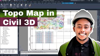 Making Topo Map in Civil 3D  Complete tutorial [upl. by Rosner]