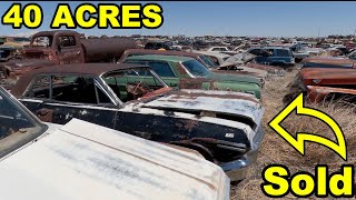 TOW YARD Has 80 Years of ABANDONED CARS and Some are Worth More Than Your HOUSE [upl. by Lear]