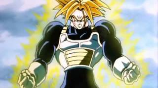 DBZ Trunks powers up against Cell [upl. by Dickie]