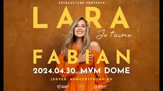 LARA FABIAN  2024 04 30  MVM Dome [upl. by Alexei]