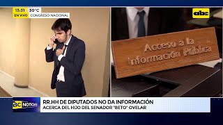 RRHH no da información acerca de Alejandro Ovelar [upl. by Ytineres]