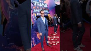 The Untold Story  Chris Hemsworth Turned Rejection into Thor thor marvel chrishemsworth [upl. by Handal]