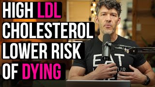 High LDL Cholesterol  Lower Risk of Death NEW 22 Year Study [upl. by Dotson]