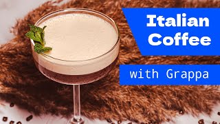 Experience Italy in Every Sip Whipped Coffee with Grappa Tutorial [upl. by Aihsetal]