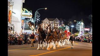 Gatlinburg 46th Annual Fantasy of Lights Christmas Parade [upl. by Daph]