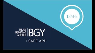 Milan Bergamo Airport  1Safe App [upl. by Ahto710]