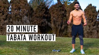 20Minute  FullBody Tabata Workout w WarmUp  Ash Crawford [upl. by Nylsor]