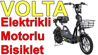 VOLTA VSM Elektrikli Motorlu Bisiklet  24 EKİM 2024 [upl. by Elimac341]