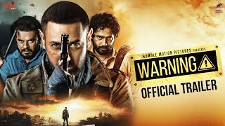 Warning Official Trailer Gippy Grewal Prince KJ Dheeraj K Amar H  New Punjabi Movie  19 Nov [upl. by Oralla968]