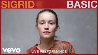 Sigrid  Basic Live Performance  Vevo [upl. by Hadeehsar]