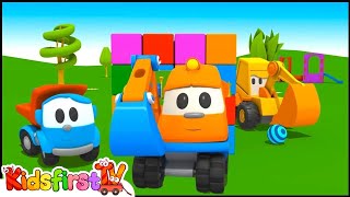 Leo the Truck full episodes Cartoons for Kids [upl. by Kcirtapnaes]